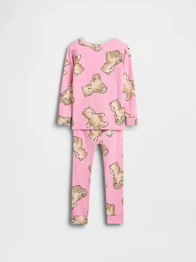 Pyjama-Set aus gebürsteter Bio-Baumwolle für Baby & Kleinkind