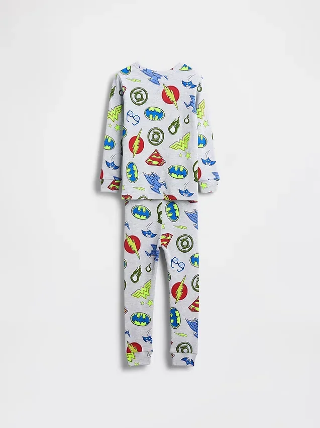 Pyjama-Set aus gebürsteter Bio-Baumwolle für Baby & Kleinkind