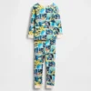 Pyjama-Set aus gebürsteter Bio-Baumwolle für Baby & Kleinkind