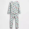 Pyjama-Set aus gebürsteter Bio-Baumwolle für Baby & Kleinkind