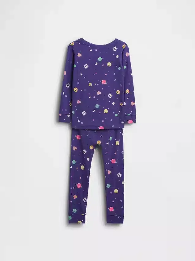Pyjama-Set aus gebürsteter Bio-Baumwolle für Baby & Kleinkind