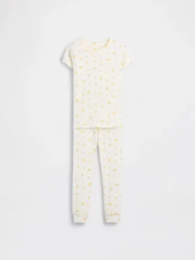 Pyjama-Set aus gebürsteter Bio-Baumwolle für Kinder und Babys