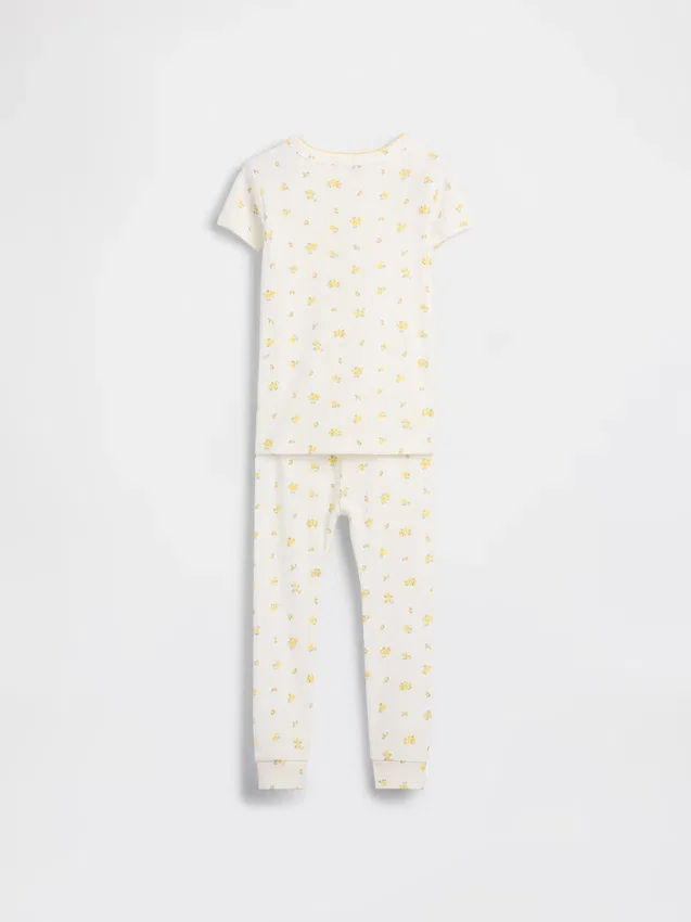 Pyjama-Set aus gebürsteter Bio-Baumwolle für Kinder und Babys
