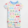 Pyjama-Set aus gebürsteter Bio-Baumwolle mit Sonnenbrillen-Motiv für Baby & Kleinkind