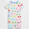 Pyjama-Set aus gebürsteter Bio-Baumwolle mit Sonnenbrillen-Motiv für Baby & Kleinkind
