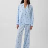 Pyjama-Set aus Popeline