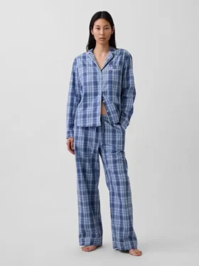 Pyjama-Set aus Popeline