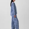 Pyjama-Set aus Popeline