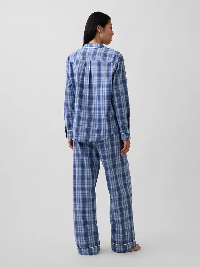 Pyjama-Set aus Popeline