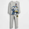 Pyjama-Set „Batman“ aus gebürsteter Bio-Baumwolle für Baby & Kleinkind
