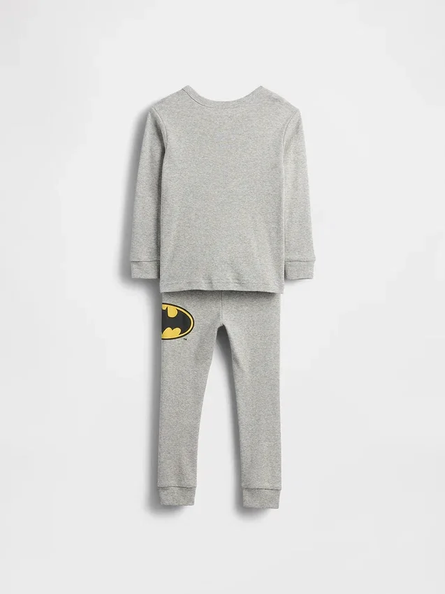 Pyjama-Set „Batman“ aus gebürsteter Bio-Baumwolle für Baby & Kleinkind