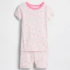 Pyjama-Set für Baby & Kleinkind aus gebürsteter Bio-Baumwolle mit Muschel-Motiv