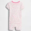 Pyjama-Set für Baby & Kleinkind aus gebürsteter Bio-Baumwolle mit Muschel-Motiv