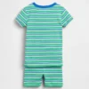 Pyjama-Set für Baby & Kleinkind aus gebürsteter Bio-Baumwolle mit Streifenmuster