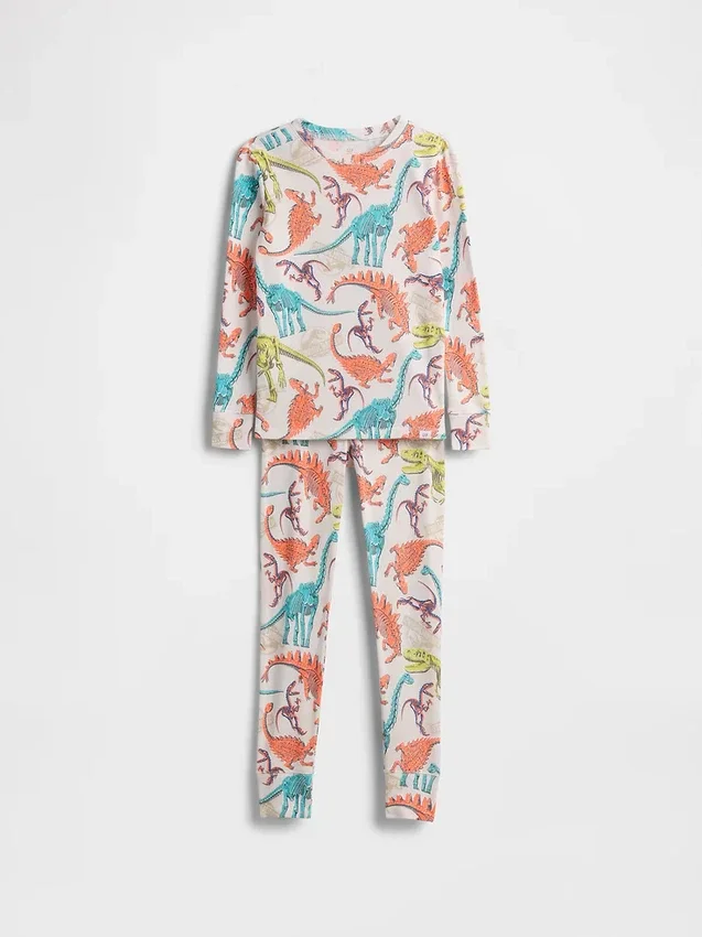 Pyjama-Set für Kinder aus gebürsteter Bio-Baumwolle
