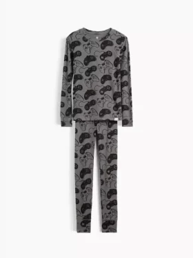 Pyjama-Set für Kinder aus gebürsteter Bio-Baumwolle