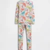 Pyjama-Set für Kinder aus gebürsteter Bio-Baumwolle