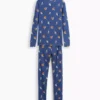 Pyjama-Set für Kinder aus gebürsteter Bio-Baumwolle