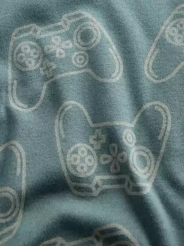 Pyjama-Set für Kinder aus gebürsteter Bio-Baumwolle
