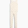 Pyjama-Set für Kinder aus gebürsteter Bio-Baumwolle mit Tanktop und Leggings
