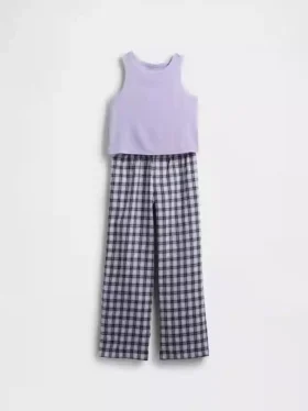 Pyjama-Set für Kinder aus recyceltem Material