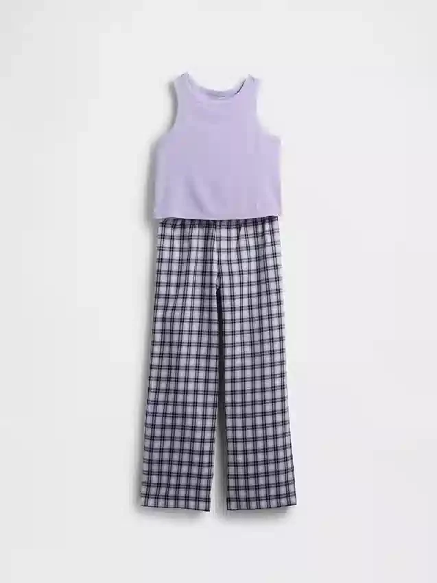 Pyjama-Set für Kinder aus recyceltem Material
