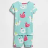 Pyjama-Set mit Shorts aus gebürsteter Bio-Baumwolle für Baby & Kleinkind
