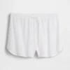 Pyjama-Shorts aus gekräuseltem Gaze