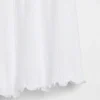 Pyjama-Shorts aus Pointelle-Strick mit gewelltem Saum