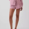 Pyjama-Shorts aus Popeline