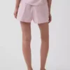 Pyjama-Shorts aus Popeline