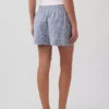 Pyjama-Shorts aus Popeline