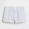 Pyjama-Shorts aus Popeline