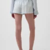 Pyjama-Shorts aus Popeline