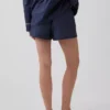 Pyjama-Shorts aus Popeline