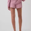 Pyjama-Shorts aus Popeline