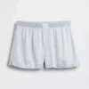 Pyjama-Shorts aus Popeline