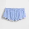 Pyjama-Shorts aus Popeline