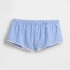 Pyjama-Shorts aus Popeline