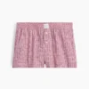 Pyjama-Shorts aus Popeline