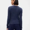 Pyjama-Strickjacke aus Waffelpiqué