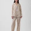 Pyjamahemd aus Popeline