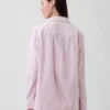 Pyjamahemd aus Popeline