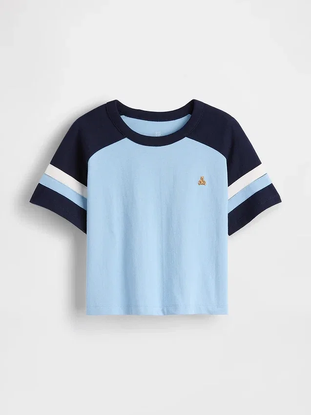 Raglan-Fußball-T-Shirt für Baby & Kleinkind