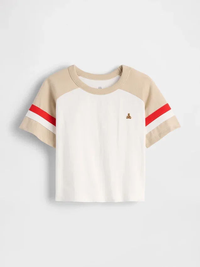 Raglan-Fußball-T-Shirt für Baby & Kleinkind