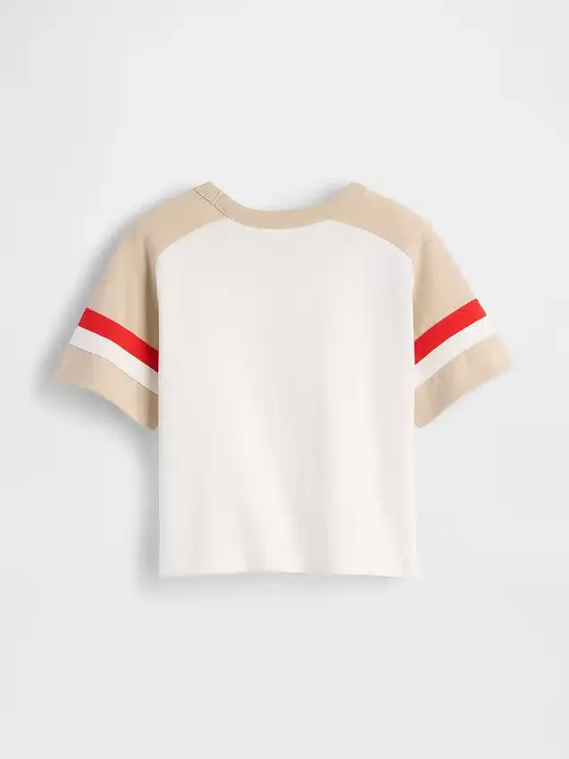 Raglan-Fußball-T-Shirt für Baby & Kleinkind