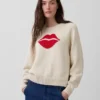 Raglan-Pullover aus 100 % Baumwolle