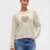 Raglan-Pullover mit Rundhalsausschnitt aus Baumwollmischung