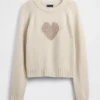 Raglan-Pullover mit Rundhalsausschnitt aus Baumwollmischung