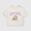 Rapunzel-T-Shirt mit College-Motiv für Kleinkinder